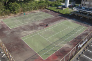 はいなん自動車学校（静岡県）のテニス風景